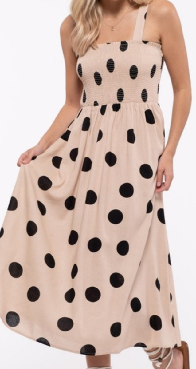 pretty woman polka dot dress